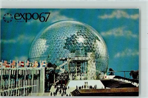 Montreal Expo 67 Ausstellung Le Pavillon des Etats United States