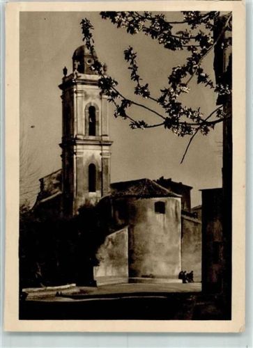 Piana 1928 Kirche auf Korsika AK