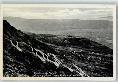 Lovcen 1940 Serpentinen