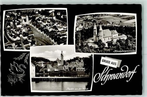 Schwandorf Kreuzbergmünster Naab Schwan