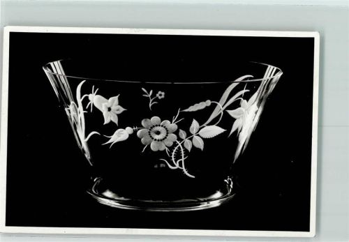 Glaskunst Glasschale