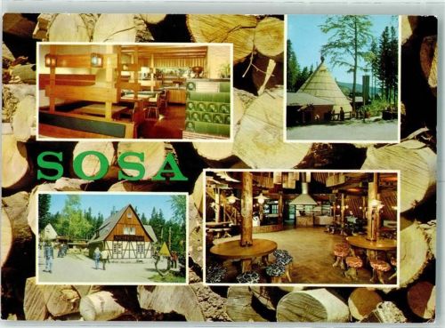 Sosa Konsum Gasthäuser Köhlerhütte u. Meiler Innenansicht