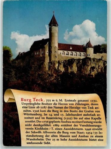 Teck Burg Teck Chronik