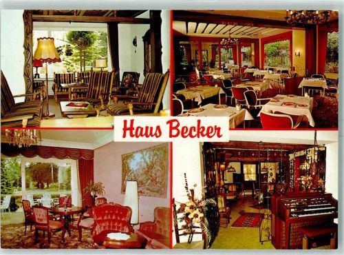 Bad Laer Haus Becker Innenansicht Heimorgel