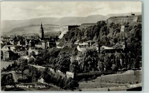 Glatz 1932 Festung u. Donjon AK