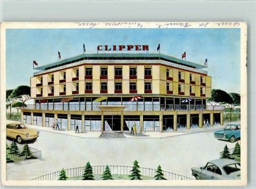 Cesenatico 1964 Hotel Clipper AK