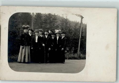01778 O8246 Lauenstein , Sachs - Ort lt. Stempel Gruppen Portrait