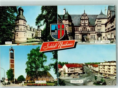 Schloß Neuhaus Schloß Neuhaus Schloß Innenhof Hatzfelder Straße Ev. Kirche