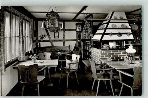 Bischofsheim Gasthaus Rhönhäuschen Innenansicht