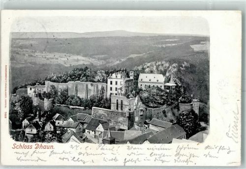 Dhaun 1902 Schloss Dhaun