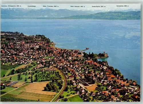 Langenargen Bodensee Fliegeraufnahme