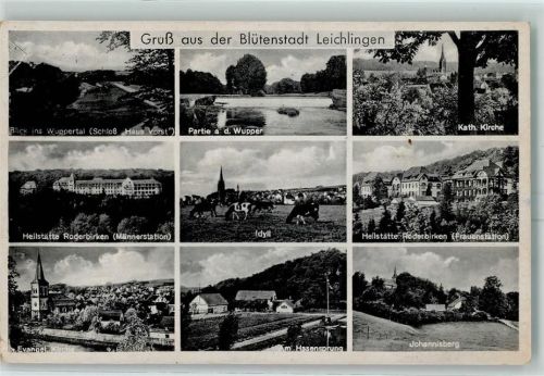 Leichlingen Heilstätte Roderbirken Ev. Kirche Kath. Kirche