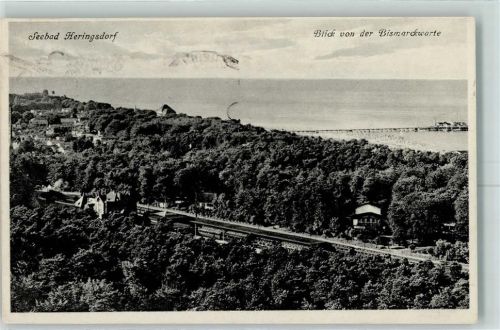 Seebad Heringsdorf Strand Eisenbahnlinie Bahnhof