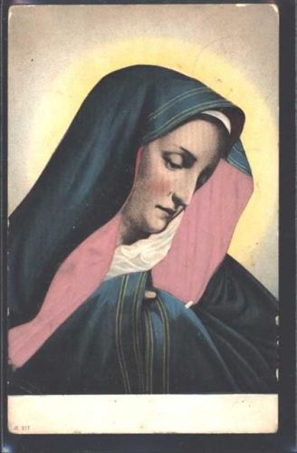 1912 Prägedruck Madonna AK