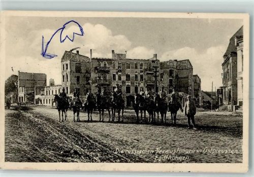 Eydtkuhnen 1915 WK I Feldpost