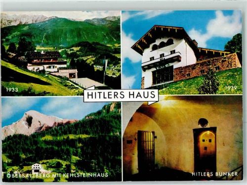 Berchtesgaden Hitler Haus 1933-1939 WK II