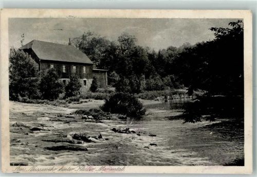 06648 O4804 Eckartsberga 1917 - Zittau Neissewehr Sächsische Heimatschutz-Postkarte
