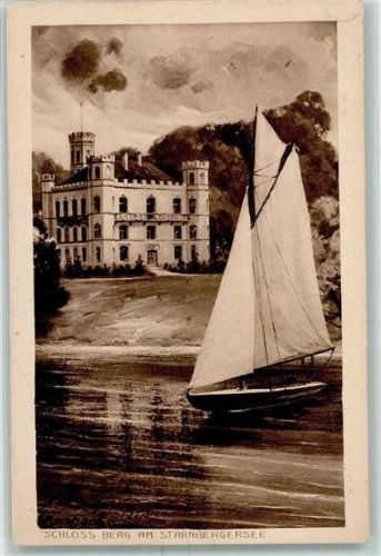 Berg Schloss Berg Segelschiff