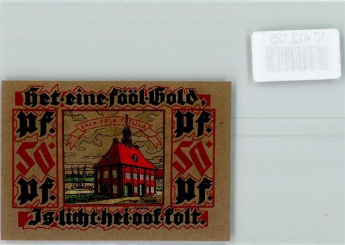 Leer Notgeld Friesische Tracht