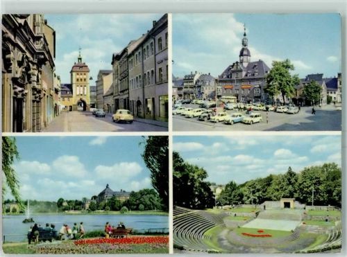 Borna Reichstor Rathaus Breiter Teich Volksplatz