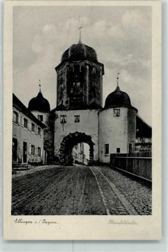 91792 W8836 Ellingen , Bay - Pleinfeldertor