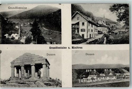 Grandfontaine 1915 Feldpost WK I Nr. 125