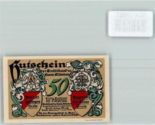 Hann. Münden Notgeld