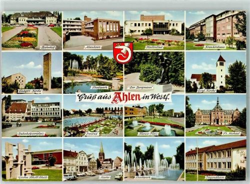 Ahlen Jugendheim Schwimmbad Stadtpark Geschwister Scholl Schule