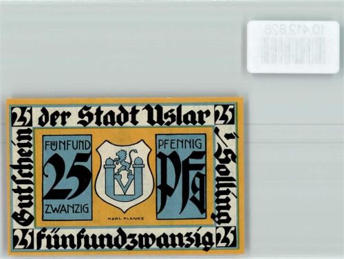 Uslar Notgeld