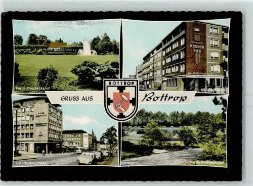 Bottrop Horster Straße Osterfelder Straße Overbeckshof Springbrunnen