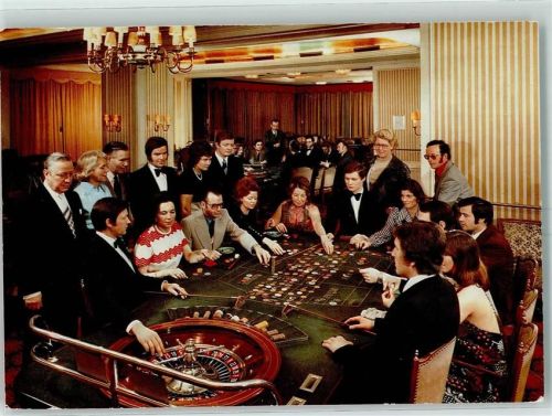 W6702 Bad Dürkheim Kasino AK Roulette