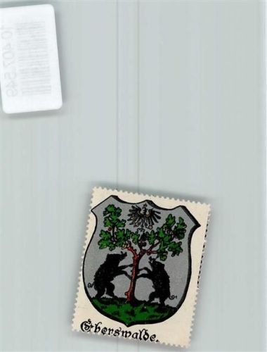 16225 O1300 Eberswalde - Vignette Wappen Kaffee Hag 1920-1940