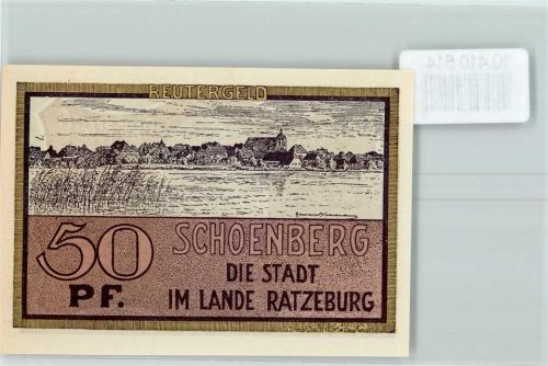 Schönberg Notgeld