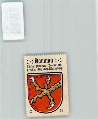 Domnau Vignette Wappen Kaffee Hag 1920-1940