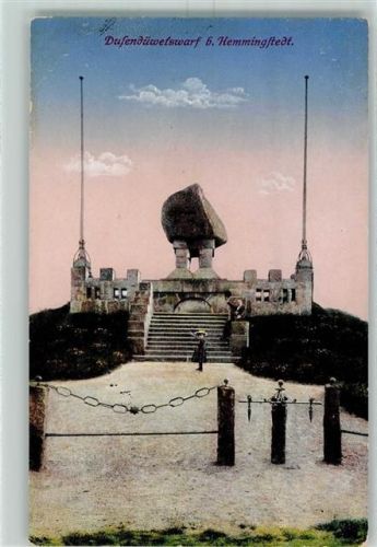 Hemmingstedt Dufelndüwelswarf Denkmal