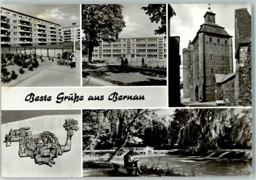 16321 O1280 Bernau b Berlin Gebrauchsspuren