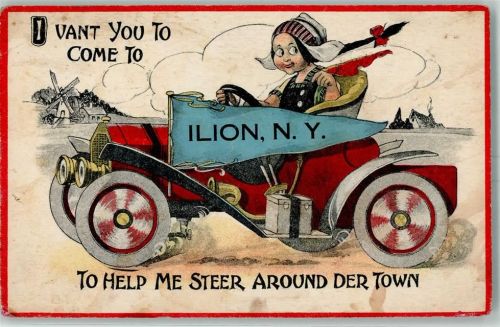 1913 I van you to come to - Ilion, N.Y. AK