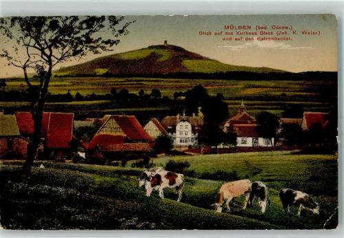 Mülben Blick auf Kurhaus Steck Katzenbuckel
