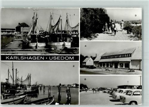 Karlshagen Fischerhafen Weg zum Strand Landwarenhaus