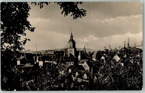 08393 O9612 Meerane Gebrauchsspuren Blick vom Moeschlerweg