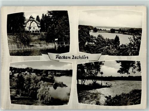 Dorf Zechlin See Ufer Gasthaus