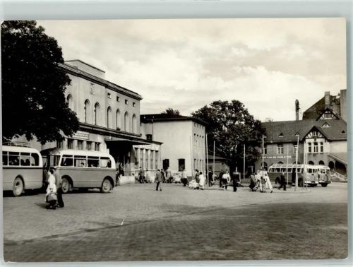 Aschersleben Bahnhof Reisebusse