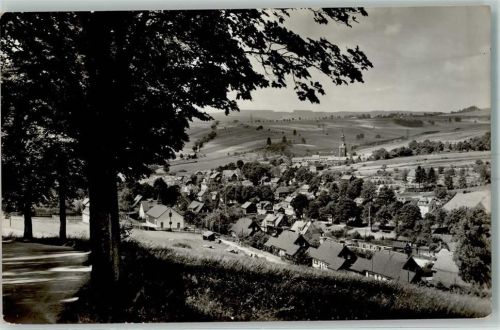 07343 O6860 Wurzbach - Blick von der Lobensteiner Straße