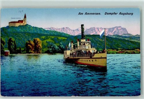 Dießen Ammersee Dampfer Augsburg Kloster Andechs