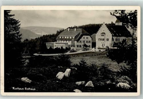 79865 W7821 Grafenhausen , Hochschwarzw - Kurhaus Rothaus