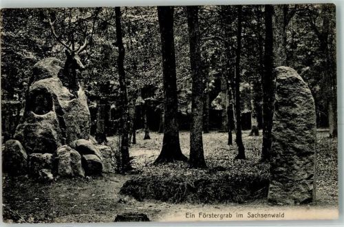 Schwarzenbek 1912 Förstergrab im Sachsenwald
