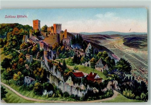 79539 W7850 Haagen , Baden - Schloss Rötteln