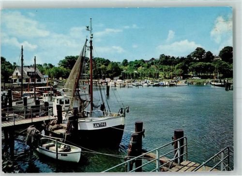 Langballigau Hafen Fischkutter