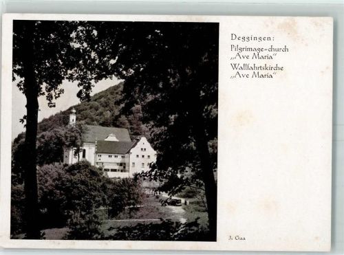 Deggingen Wallfahrtskirche Ave Maria