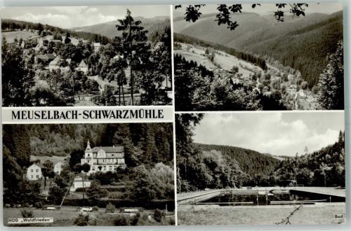 Meuselbach Talblick Schwimmbad HOG Waldfrieden
